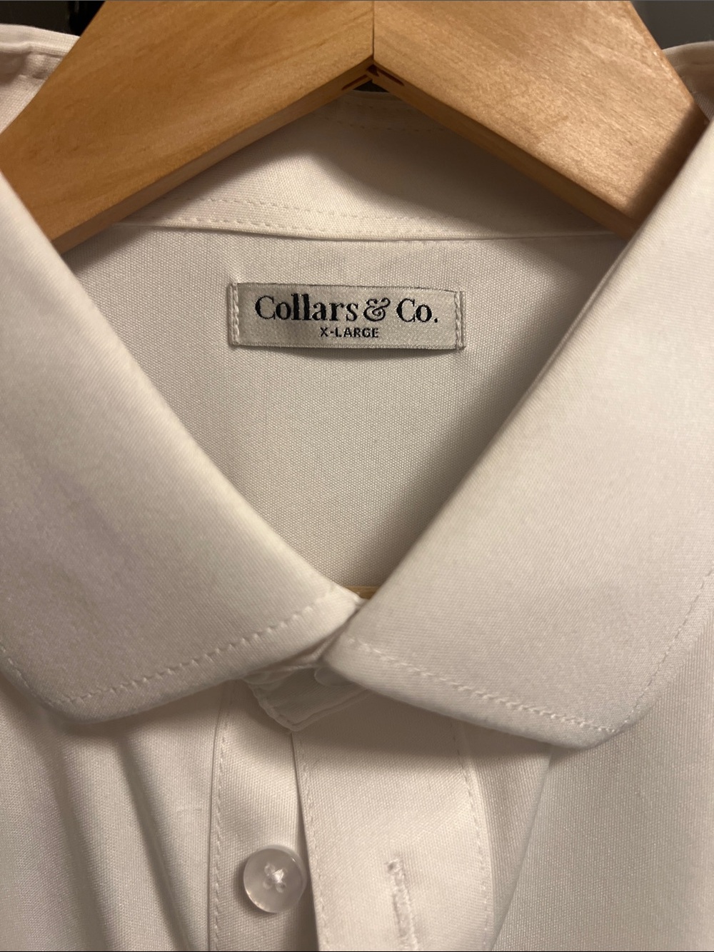 Collars and Co. Men's White Polo Shirt - Picture 7 of 9